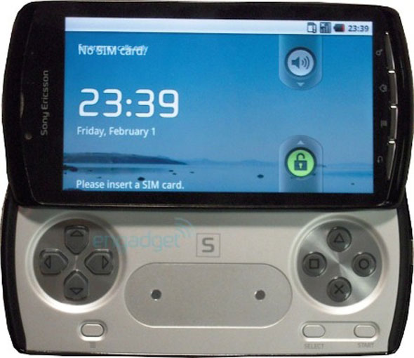 sony playstation phone ericsson with android