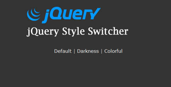 jquery style switcher with preview