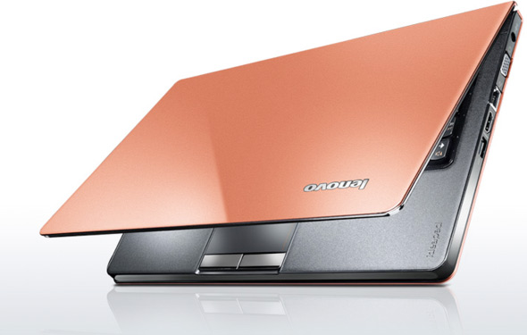 Lenovo IdeaPad U260 laptop in orange