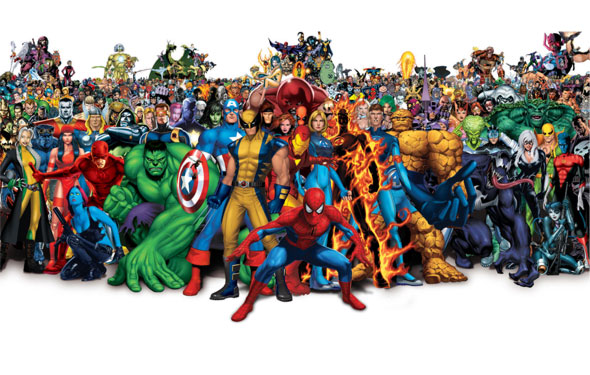 marvel universe the avengers superheroes