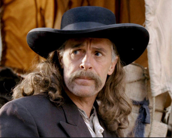 Carradine as WIld Bill Hickock