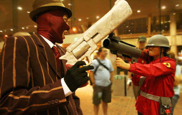 Weird video game cosplay, sweet costumes, and chicks man Weird video game cosplay, sweet costumes, and chicks man