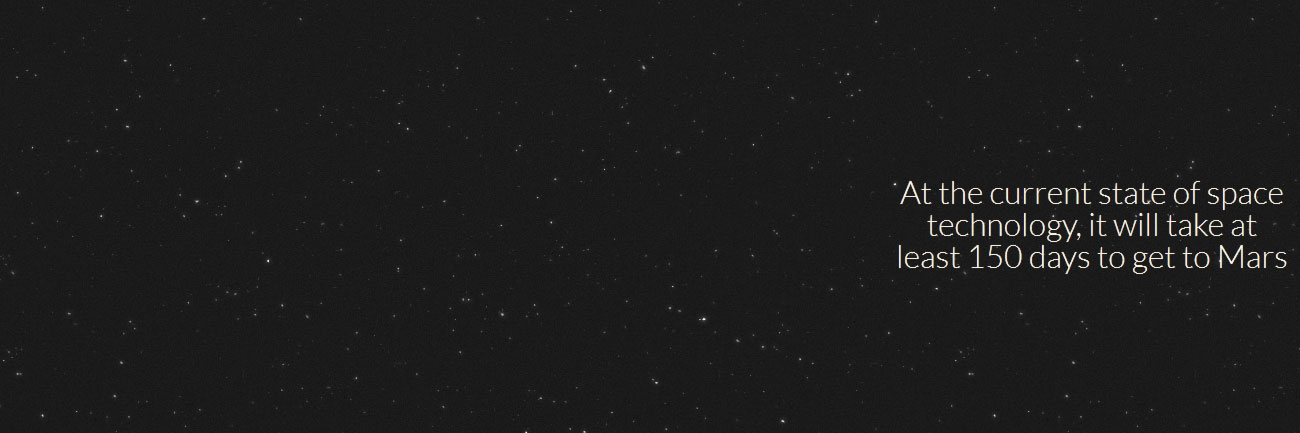 Ever wonder how far Earth is from Mars ... in pixels? Ever wonder how far Earth is from Mars ... in pixels?