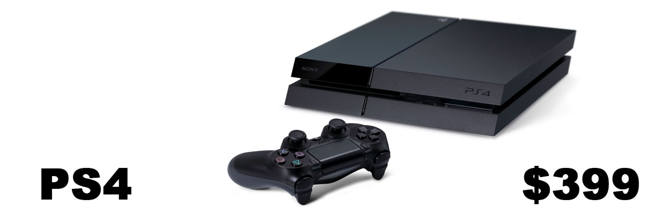 Sony E3 Press Conference Announcement: PS4 starting at $399! Sony E3 Press Conference Announcement: PS4 starting at $399!